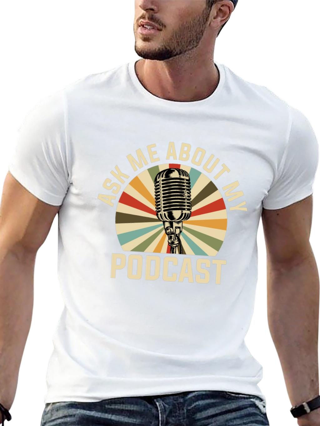 Ask Me About My Podcast T-Shirt