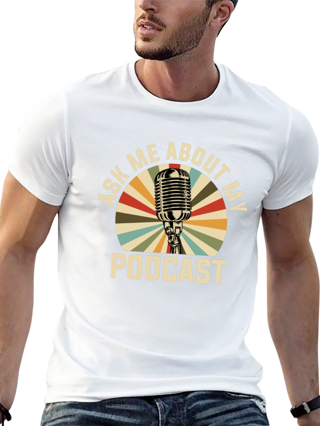Ask Me About My Podcast T-Shirt
