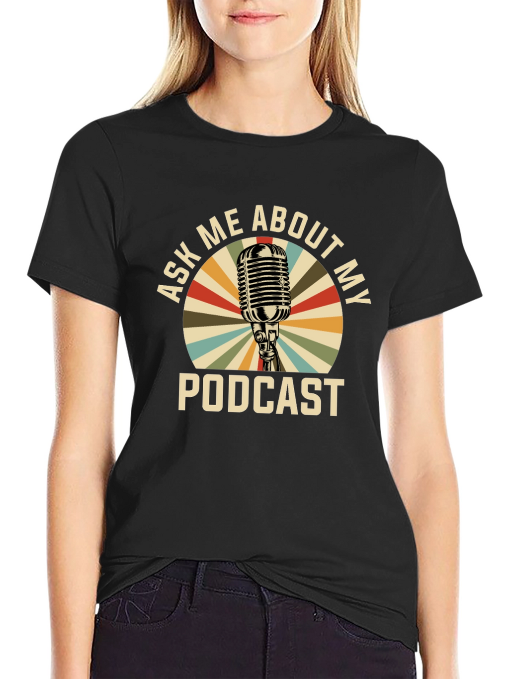 Ask Me About My Podcast T-Shirt