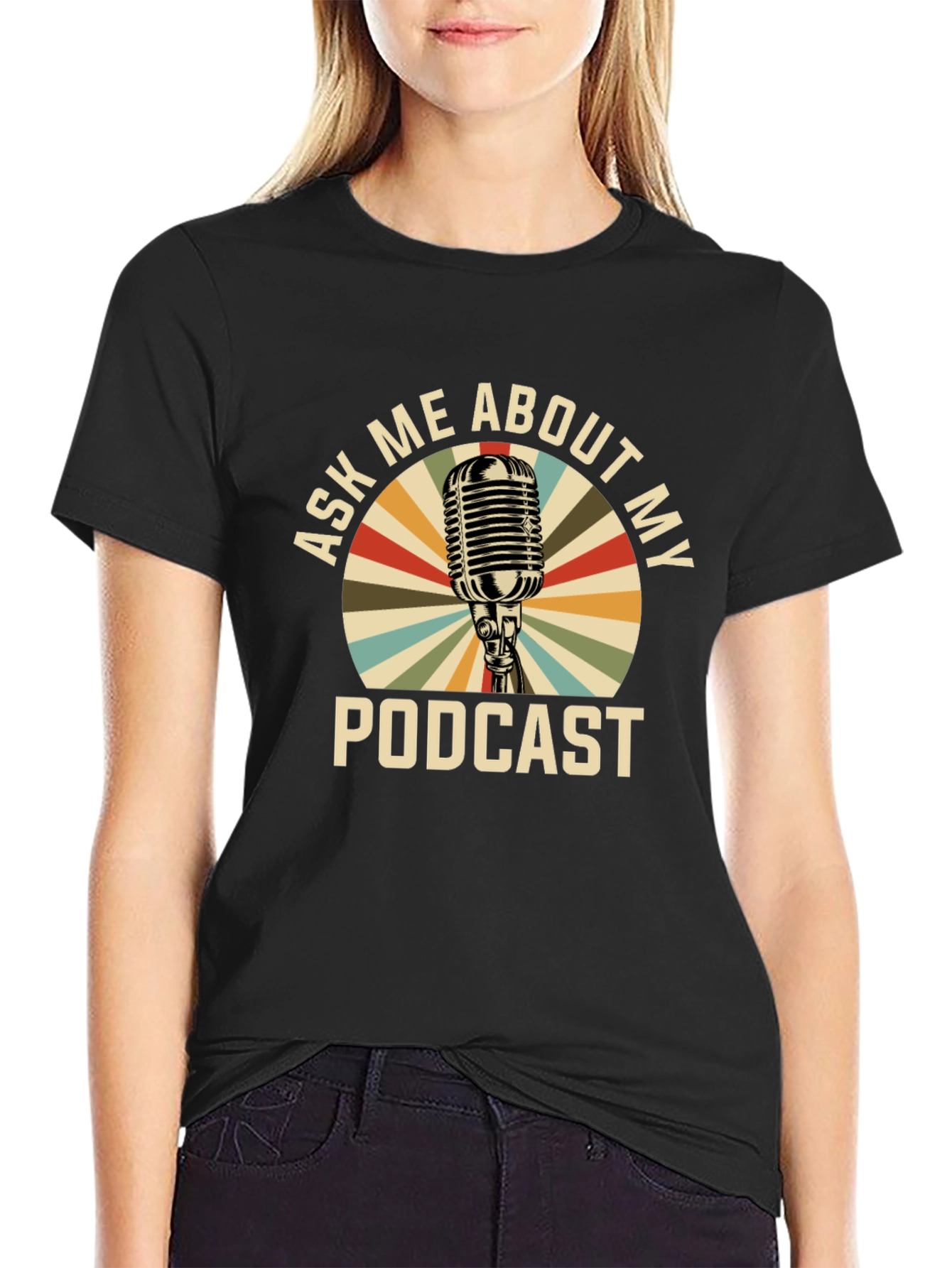 Ask Me About My Podcast T-Shirt