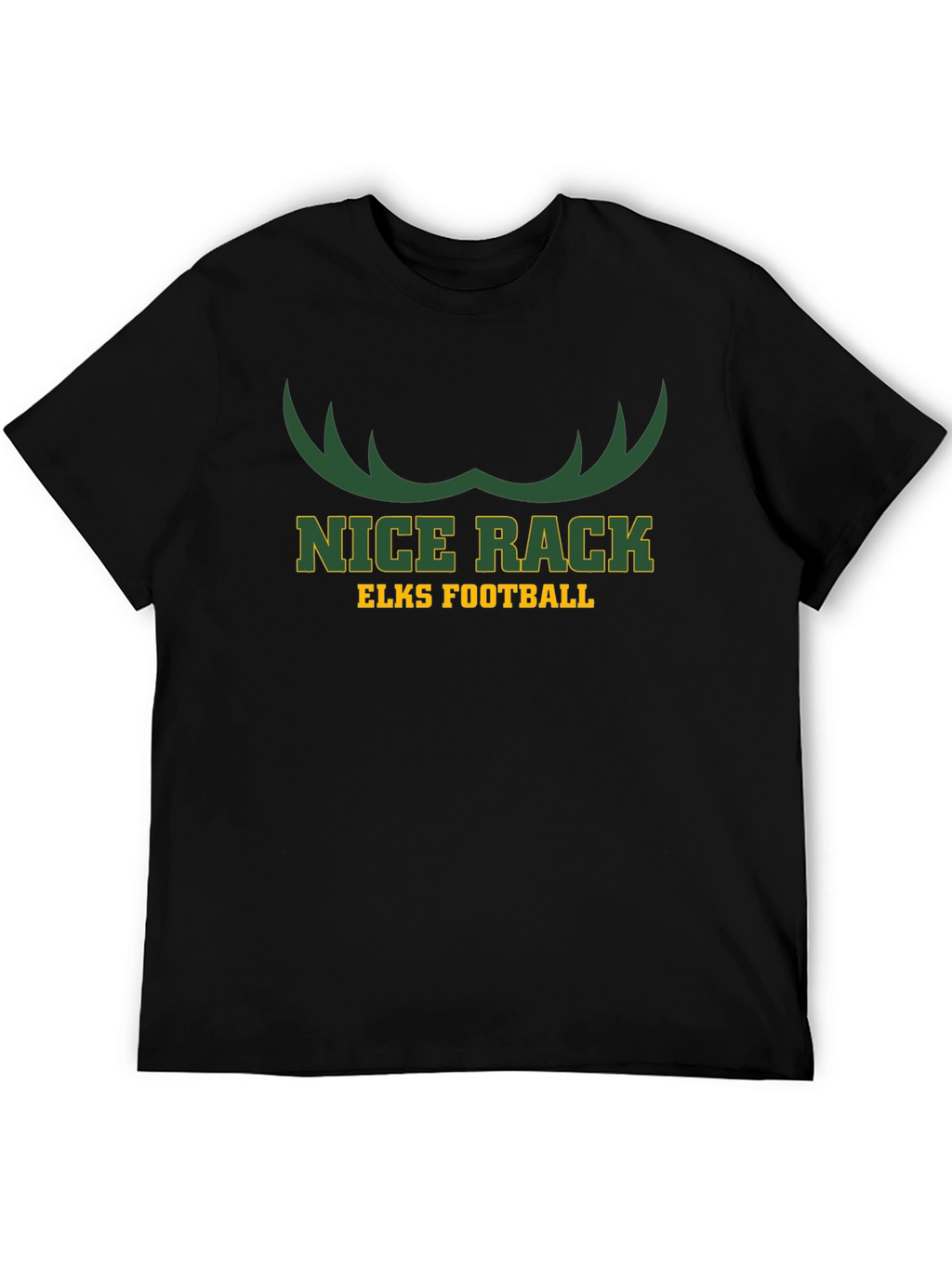 Nice Rack Elks Football T-Shirt