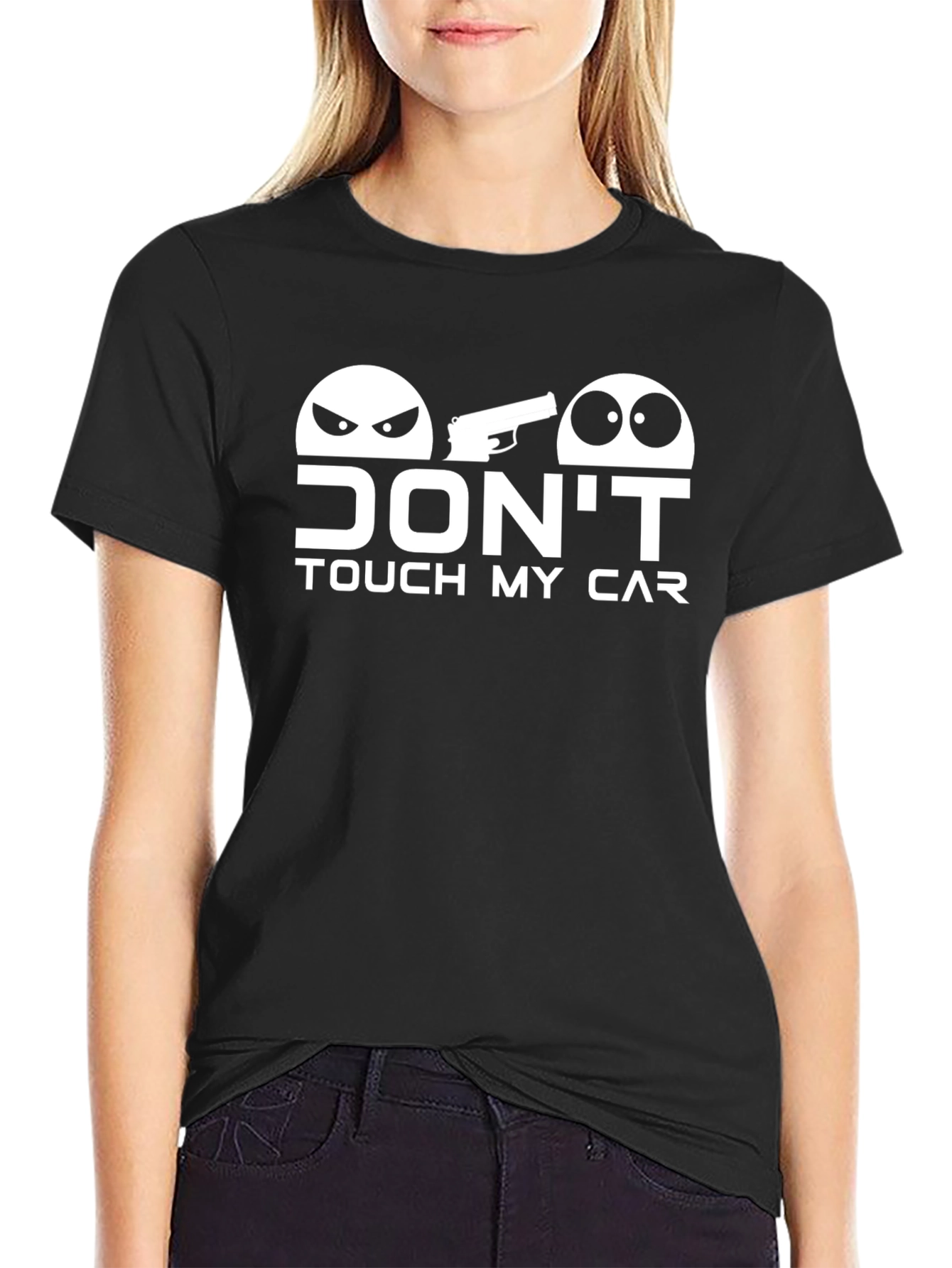 Dont Touch My Car Graphic T-Shirt
