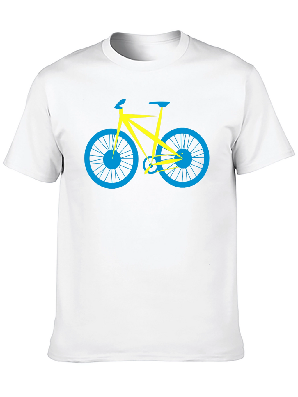 Minimalist Bike T-Shirt - Stylish Black Tee