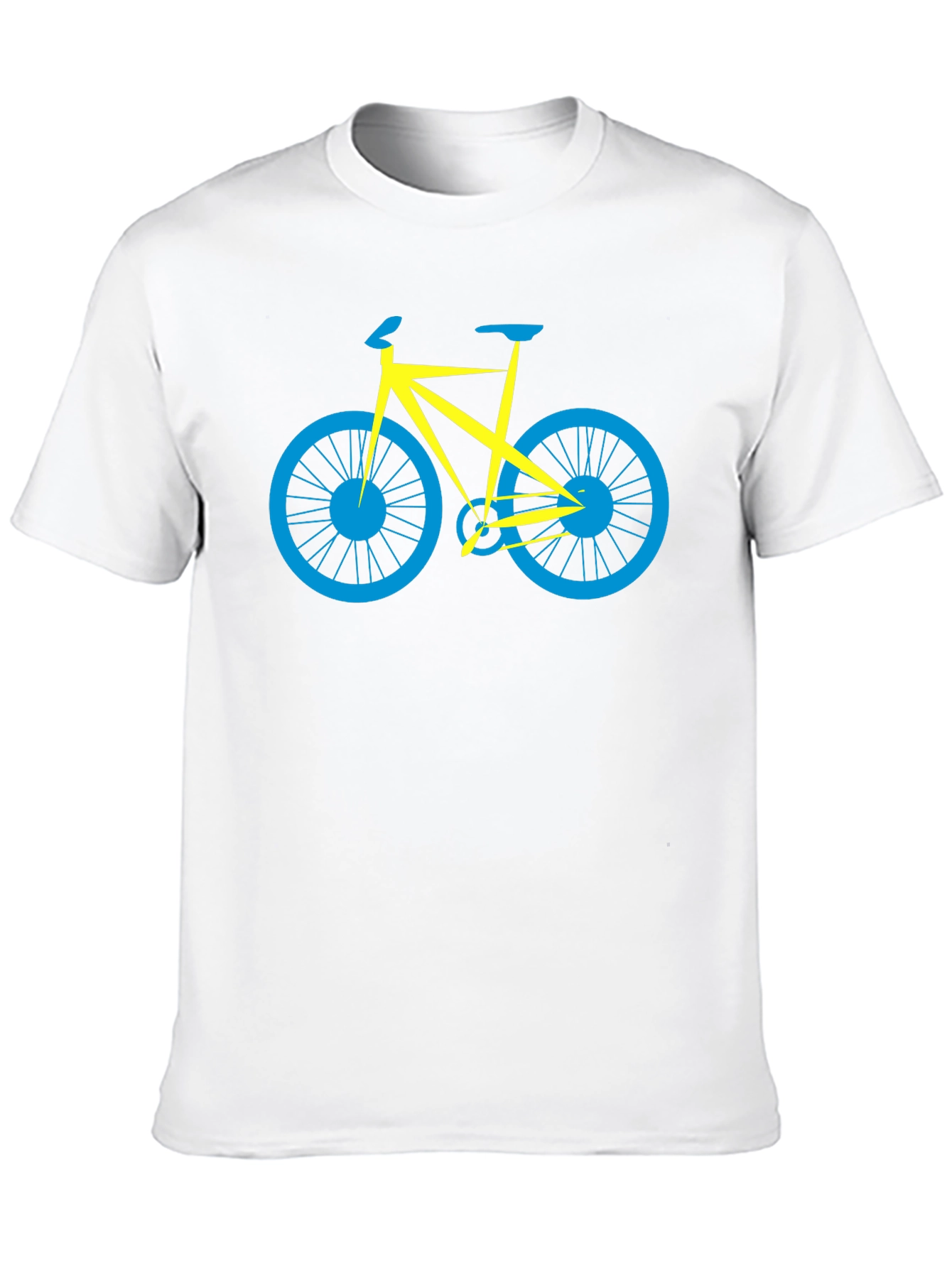 Minimalist Bike T-Shirt - Stylish Black Tee