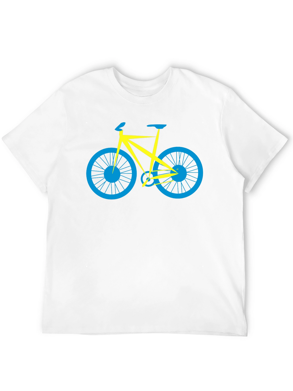 Minimalist Bike T-Shirt - Stylish Black Tee