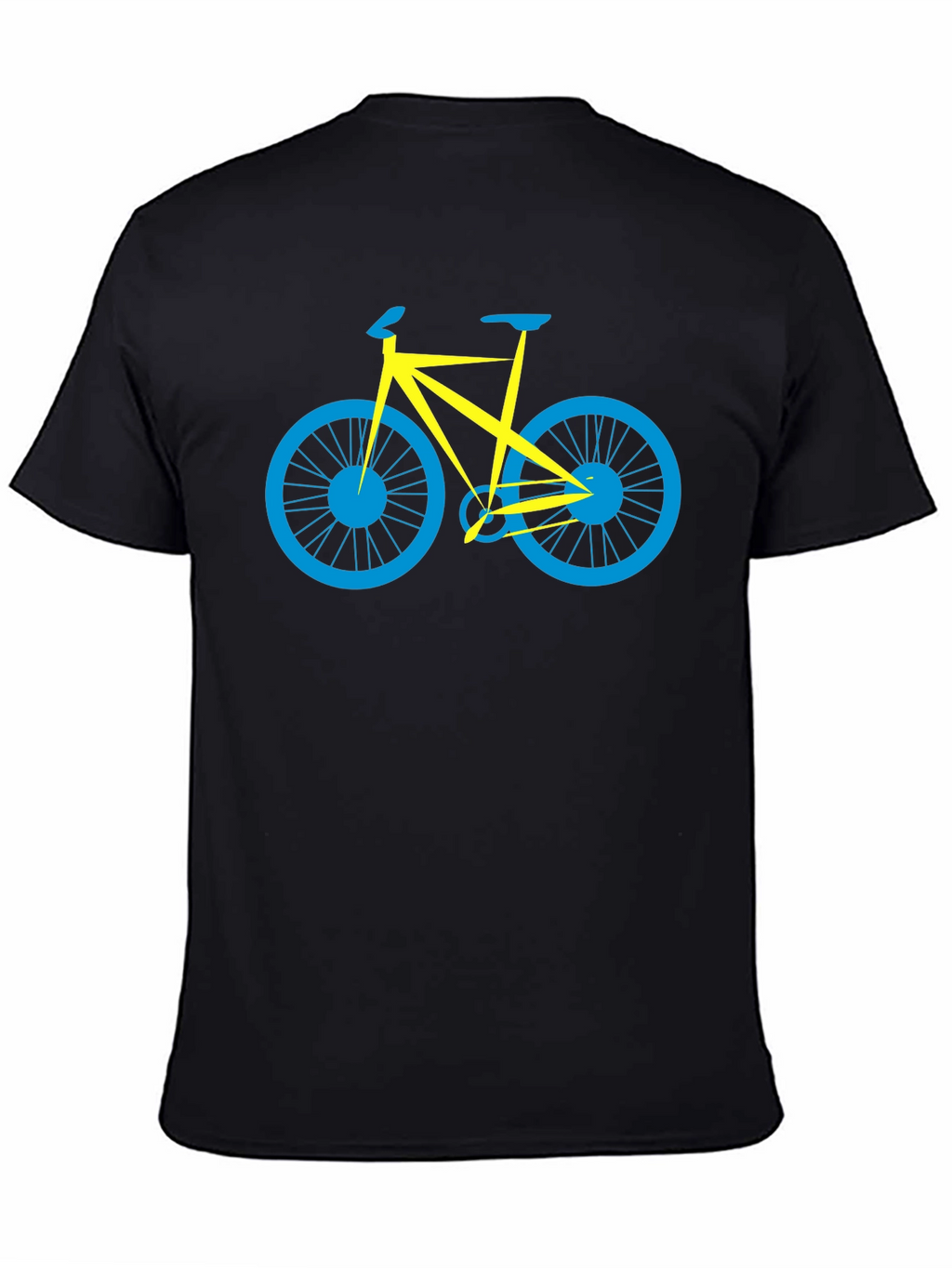 Minimalist Bike T-Shirt - Stylish Black Tee