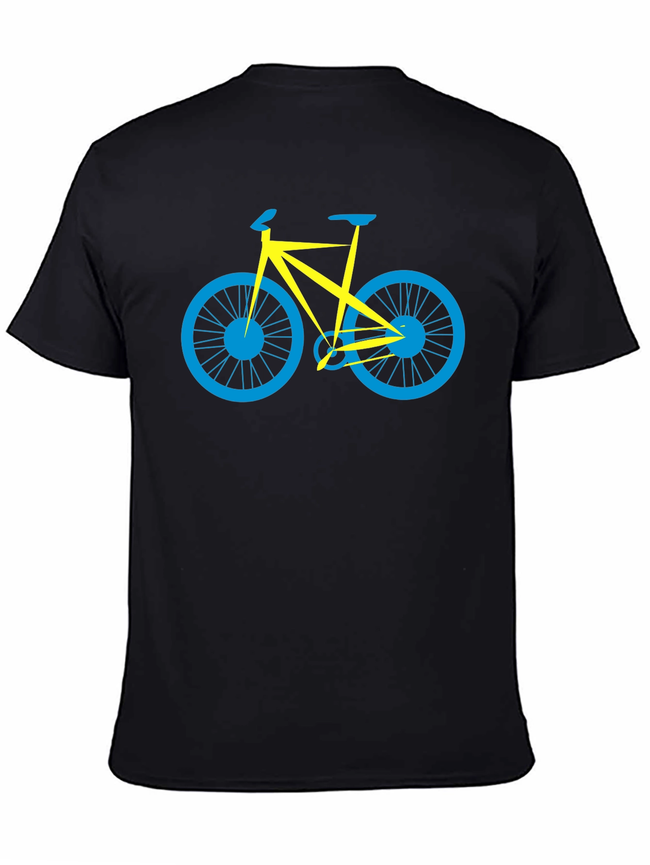 Minimalist Bike T-Shirt - Stylish Black Tee