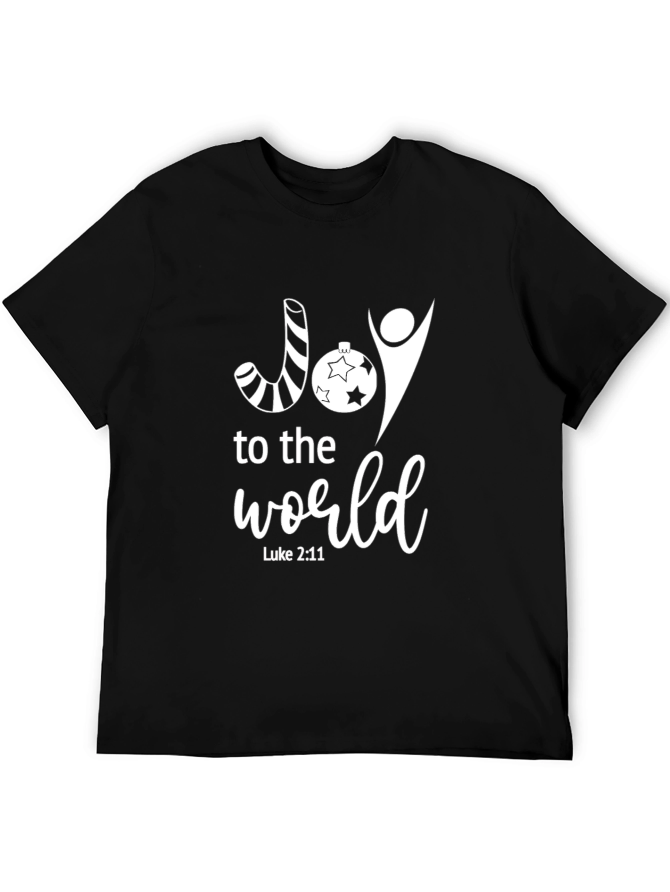 Joy to the World Tee - Luke 2:11 - Christian Christmas Shirt