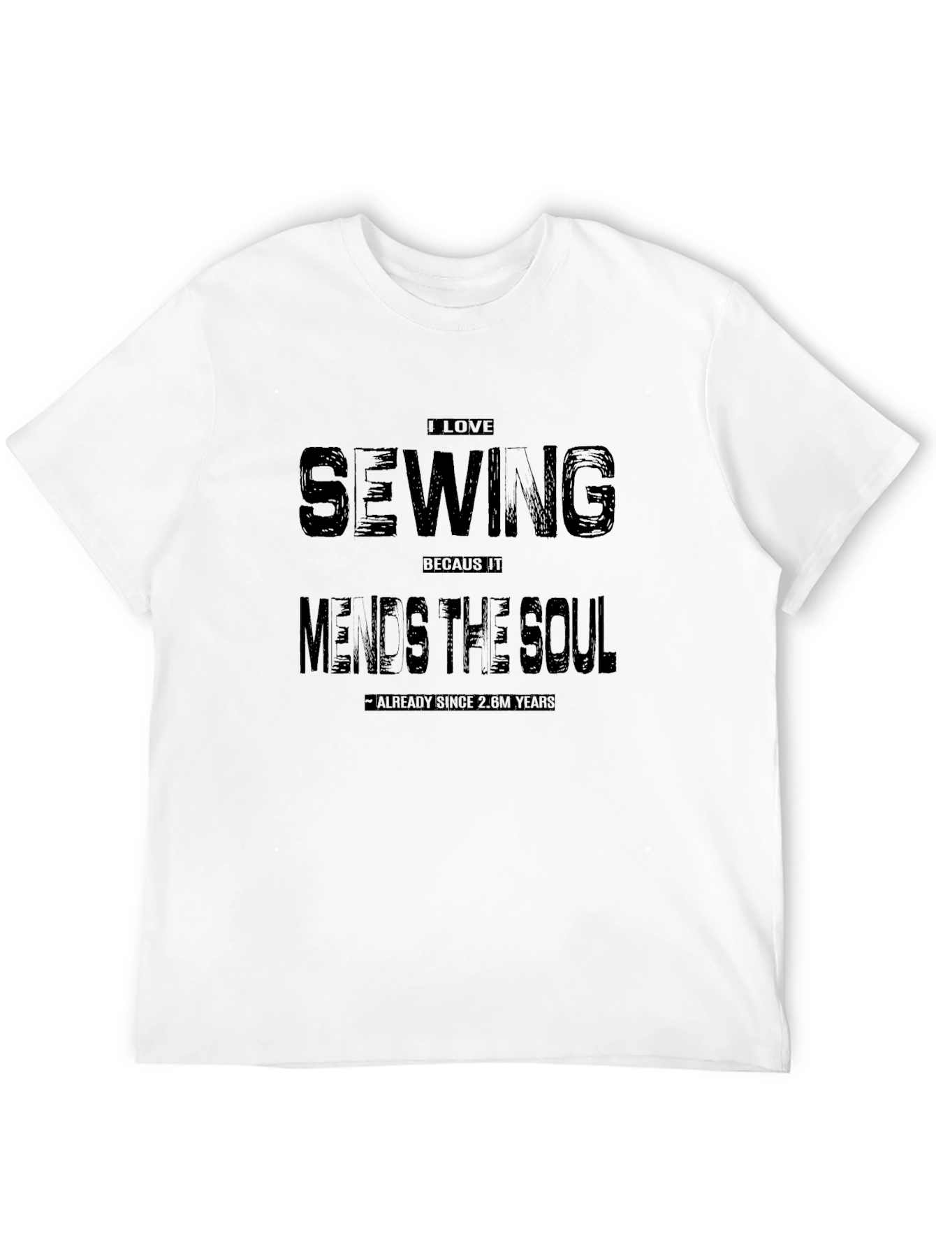 Sewing Mends The Soul Graphic T-Shirt