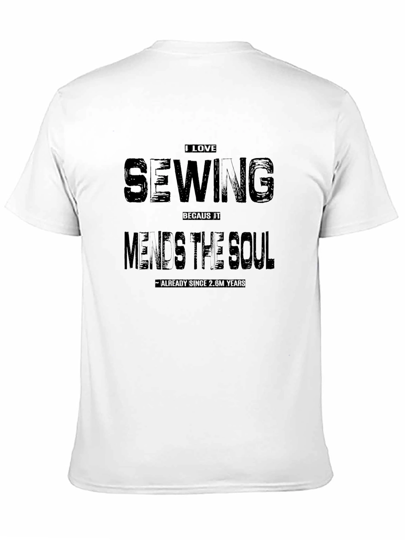 Sewing Mends The Soul Graphic T-Shirt