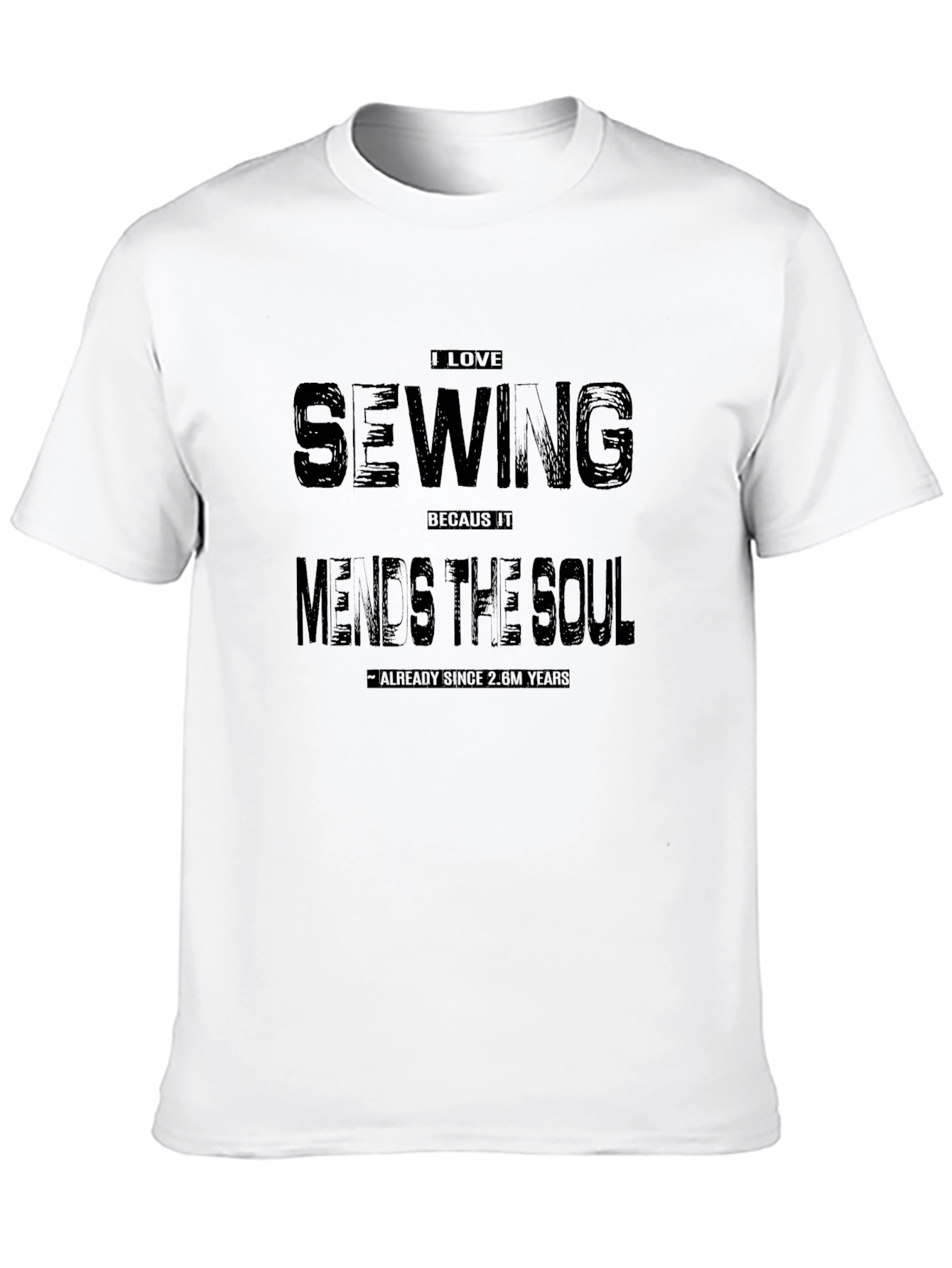Sewing Mends The Soul Graphic T-Shirt