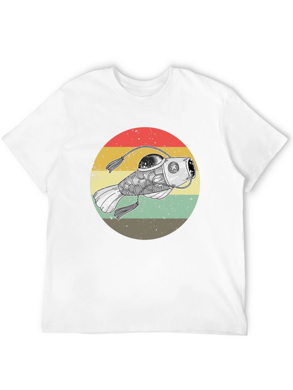Steampunk Anglerfish Retro T-Shirt