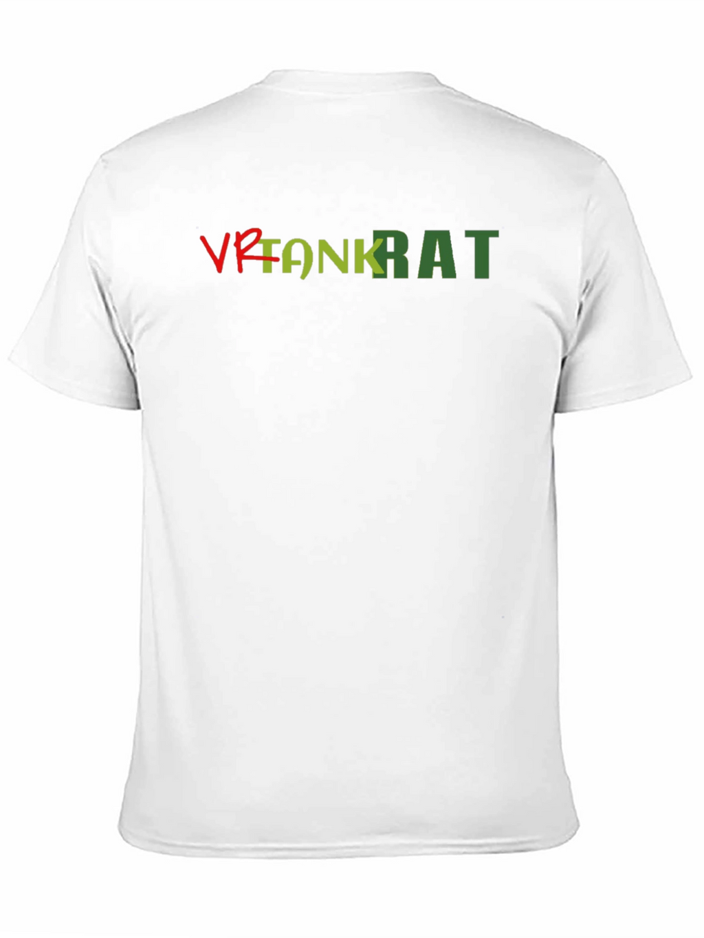 VR Tank Rat Graphic Tee - Black Cotton Blend