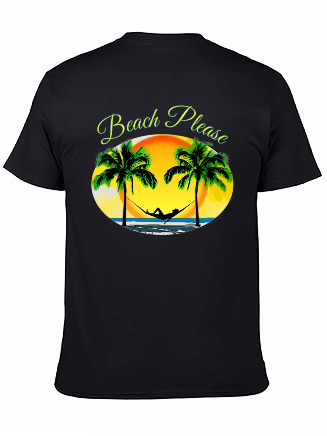 Beach Please T-Shirt - Relaxing Summer Vibes