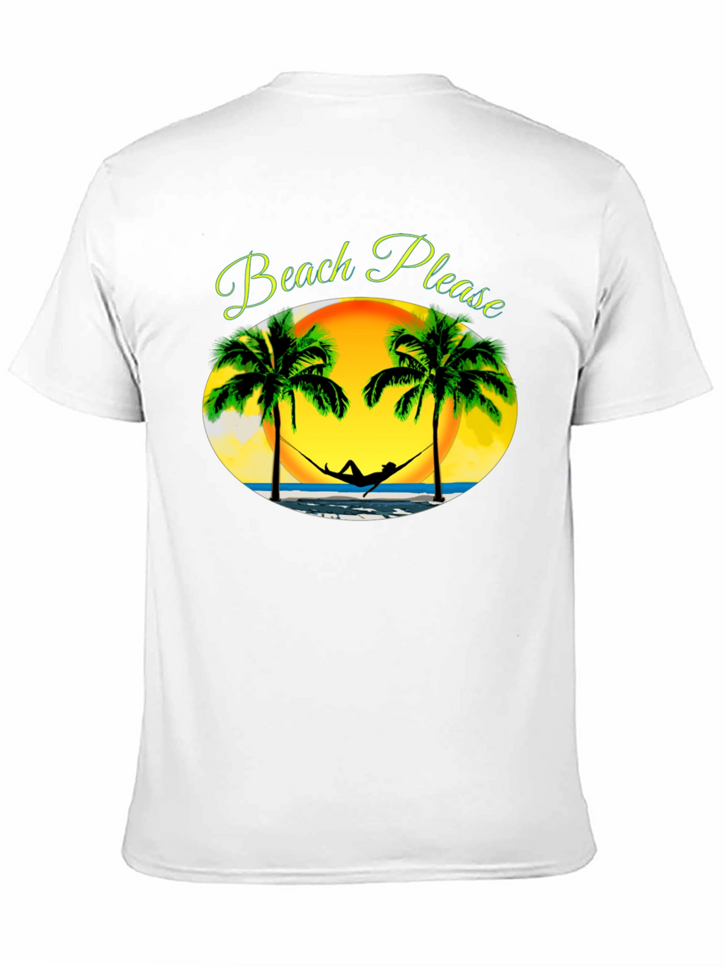 Beach Please T-Shirt - Relaxing Summer Vibes