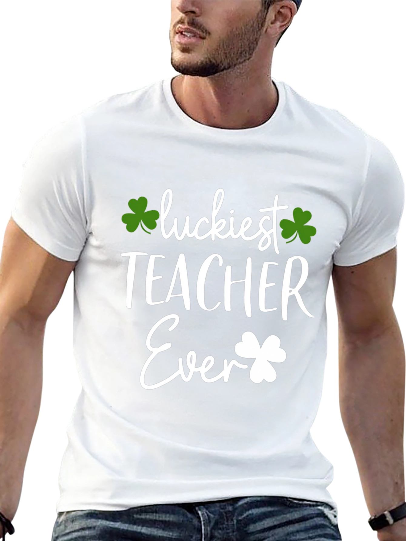 Luckiest Teacher Ever St. Patricks Day T-Shirt