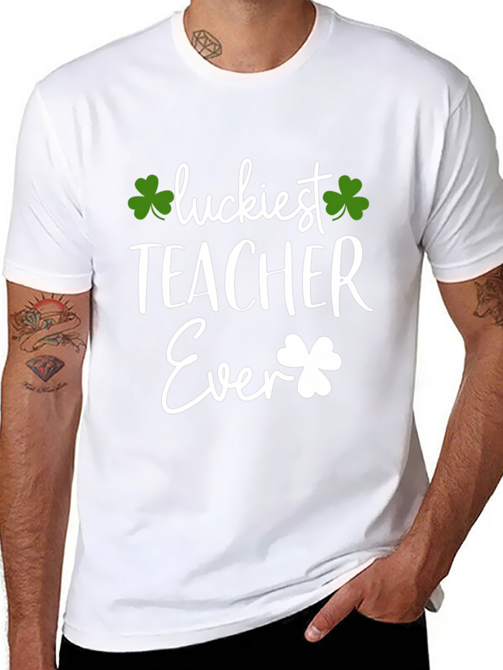 Luckiest Teacher Ever St. Patricks Day T-Shirt
