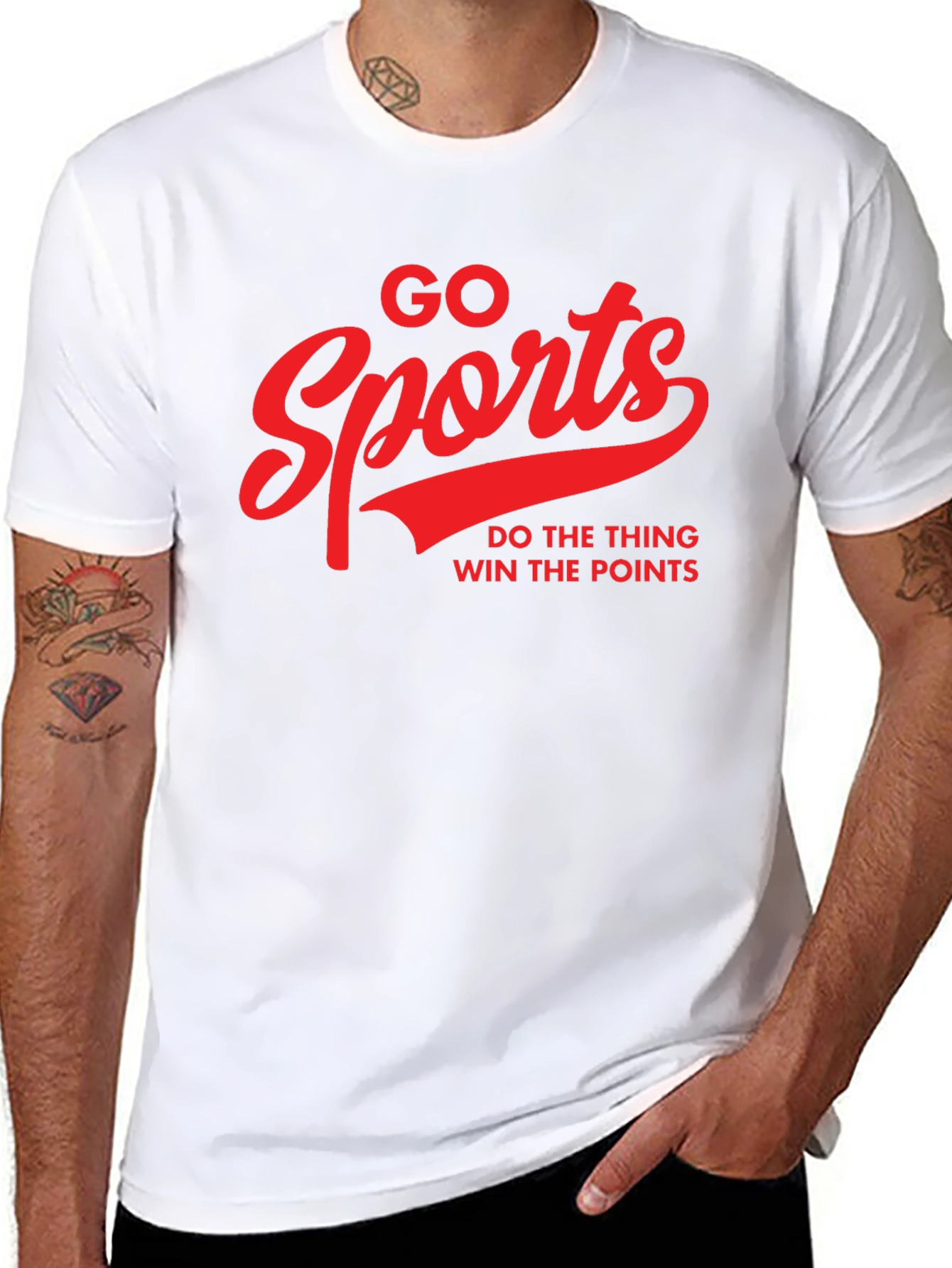 Go Sports! Funny Graphic Tee