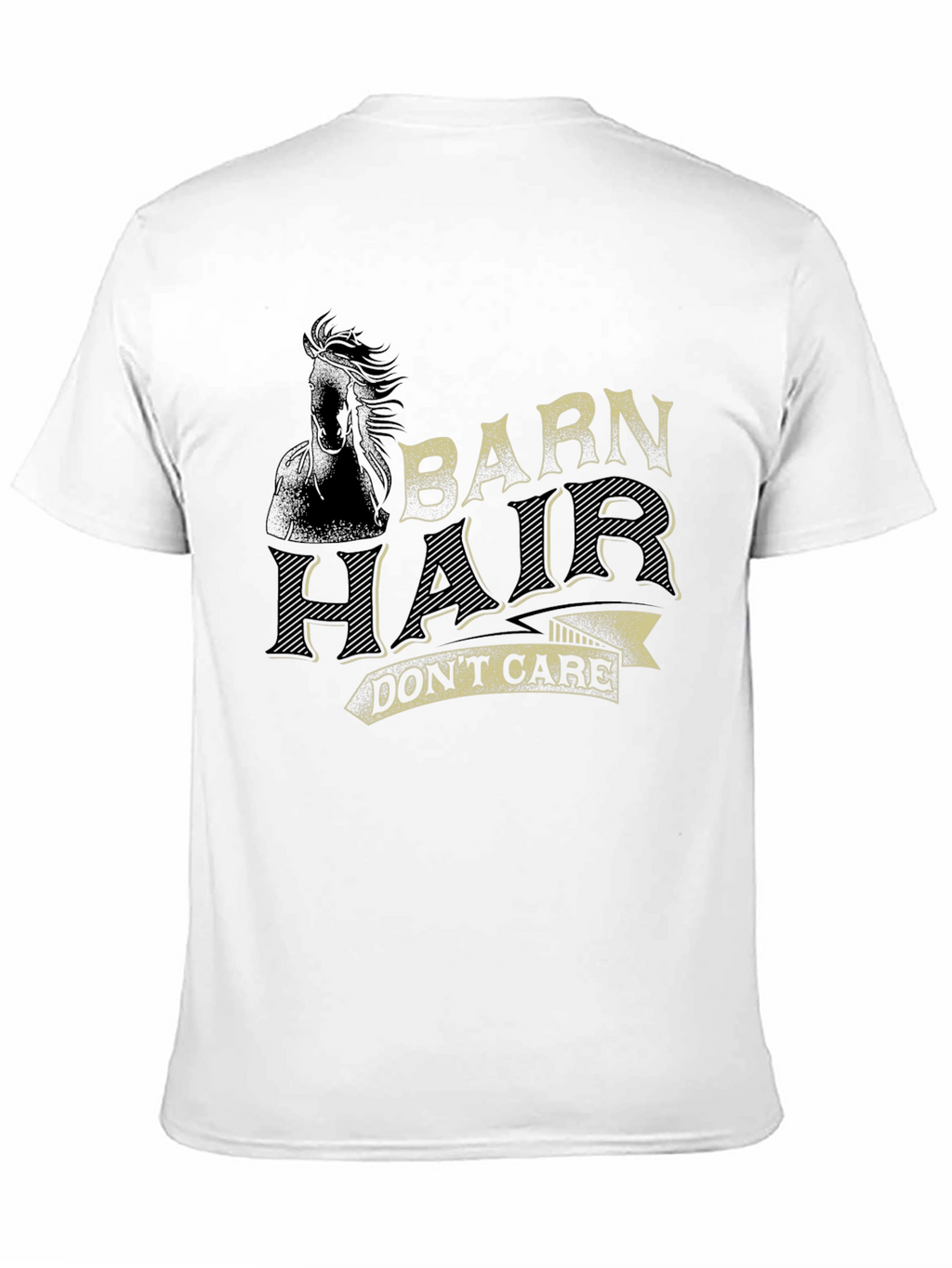 Barn Hair Dont Care Graphic T-Shirt