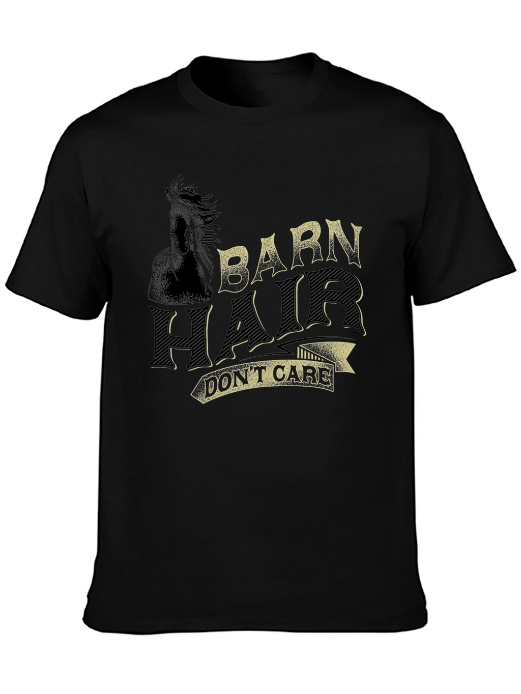 Barn Hair Dont Care Graphic T-Shirt