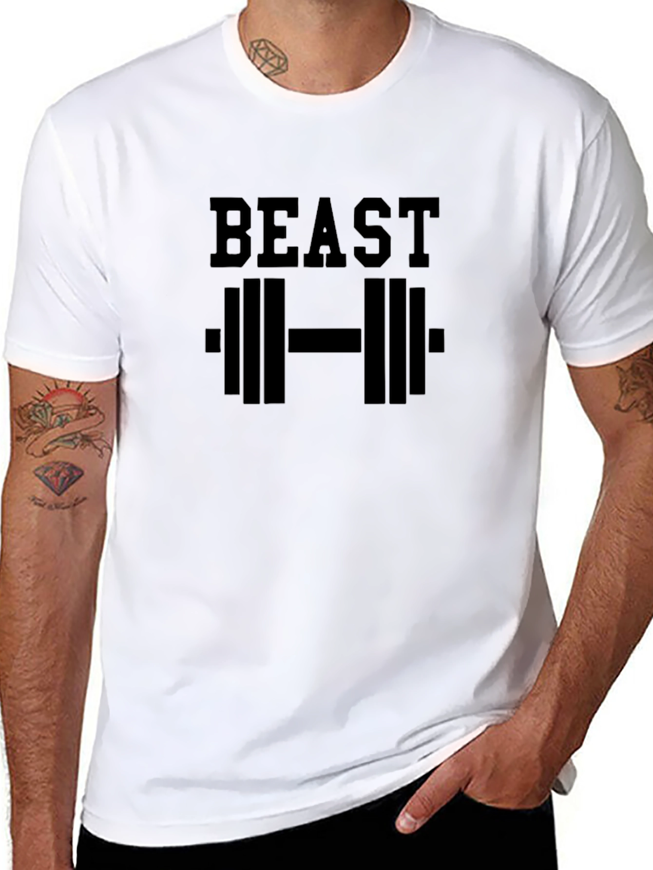 Beast Mode Black Gym T-Shirt