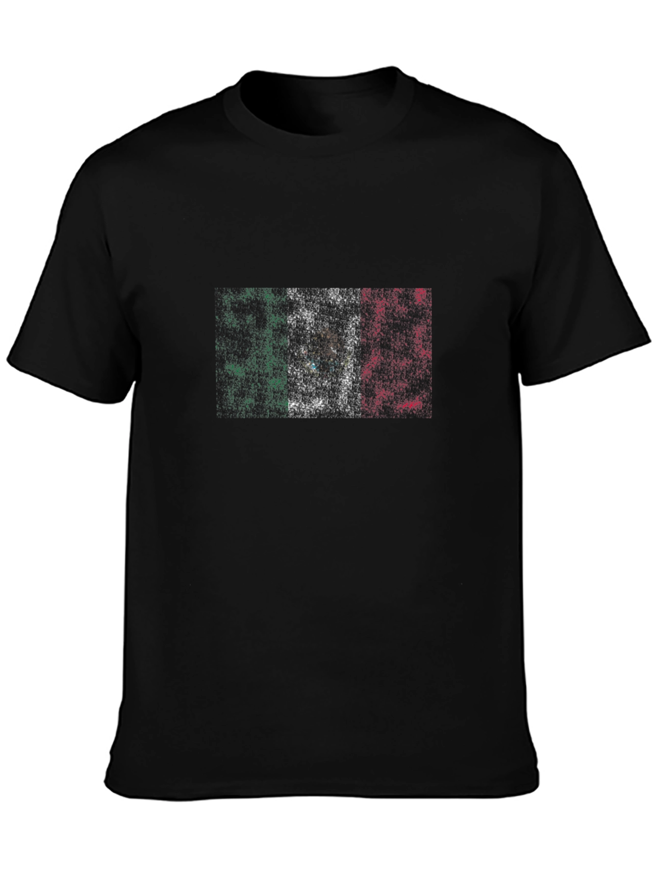 Mexico Flag T-Shirt - Distressed Graphic Tee