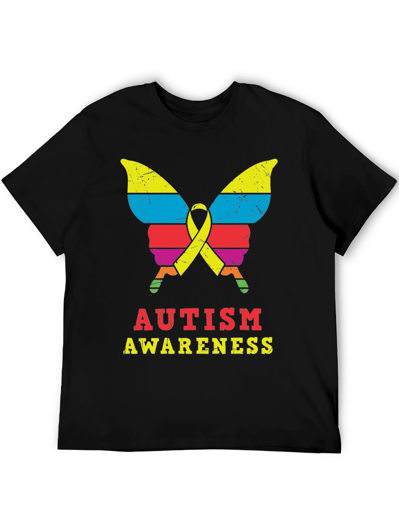 Autism Awareness Butterfly Graphic Tee