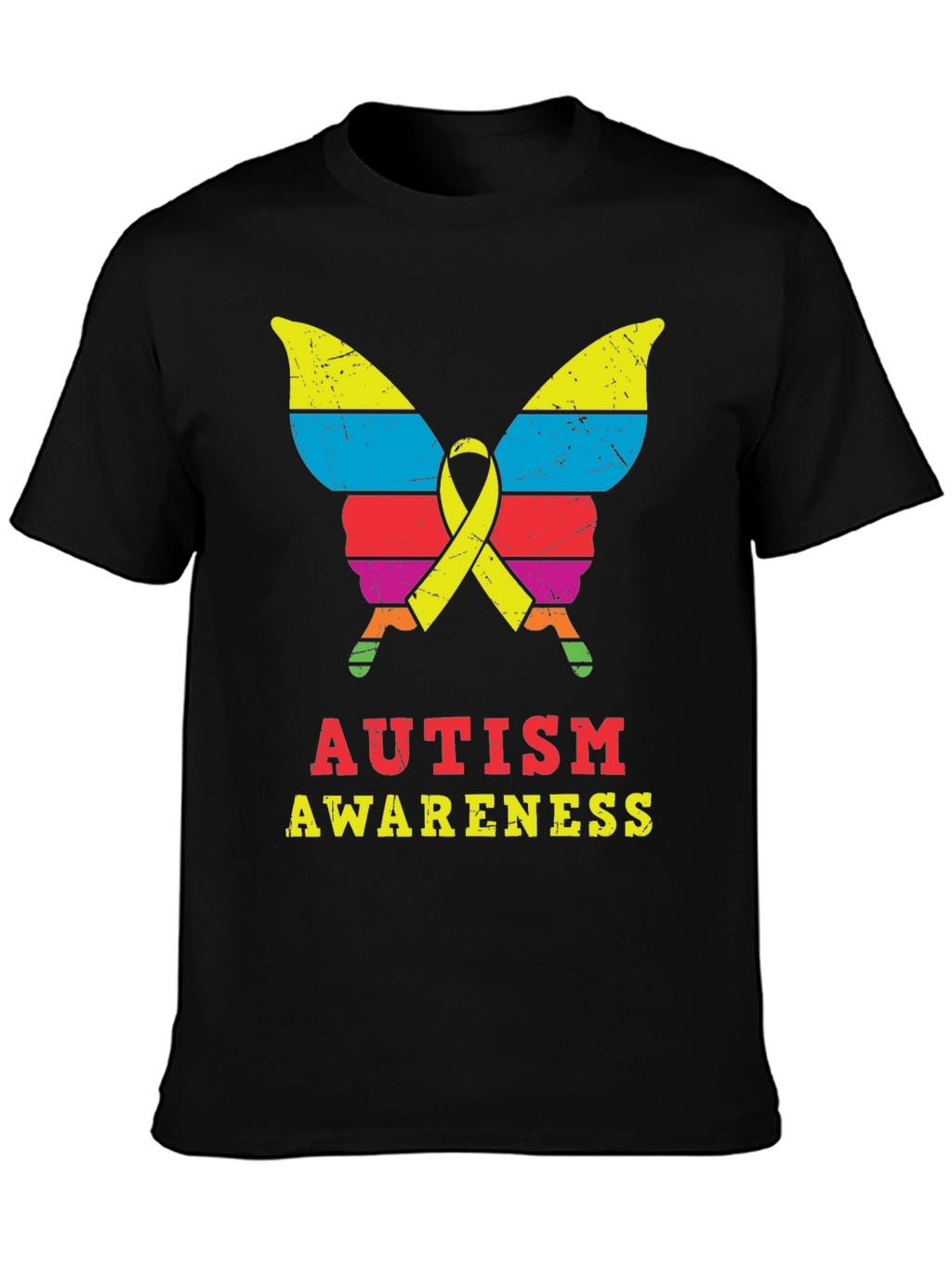 Autism Awareness Butterfly Graphic Tee