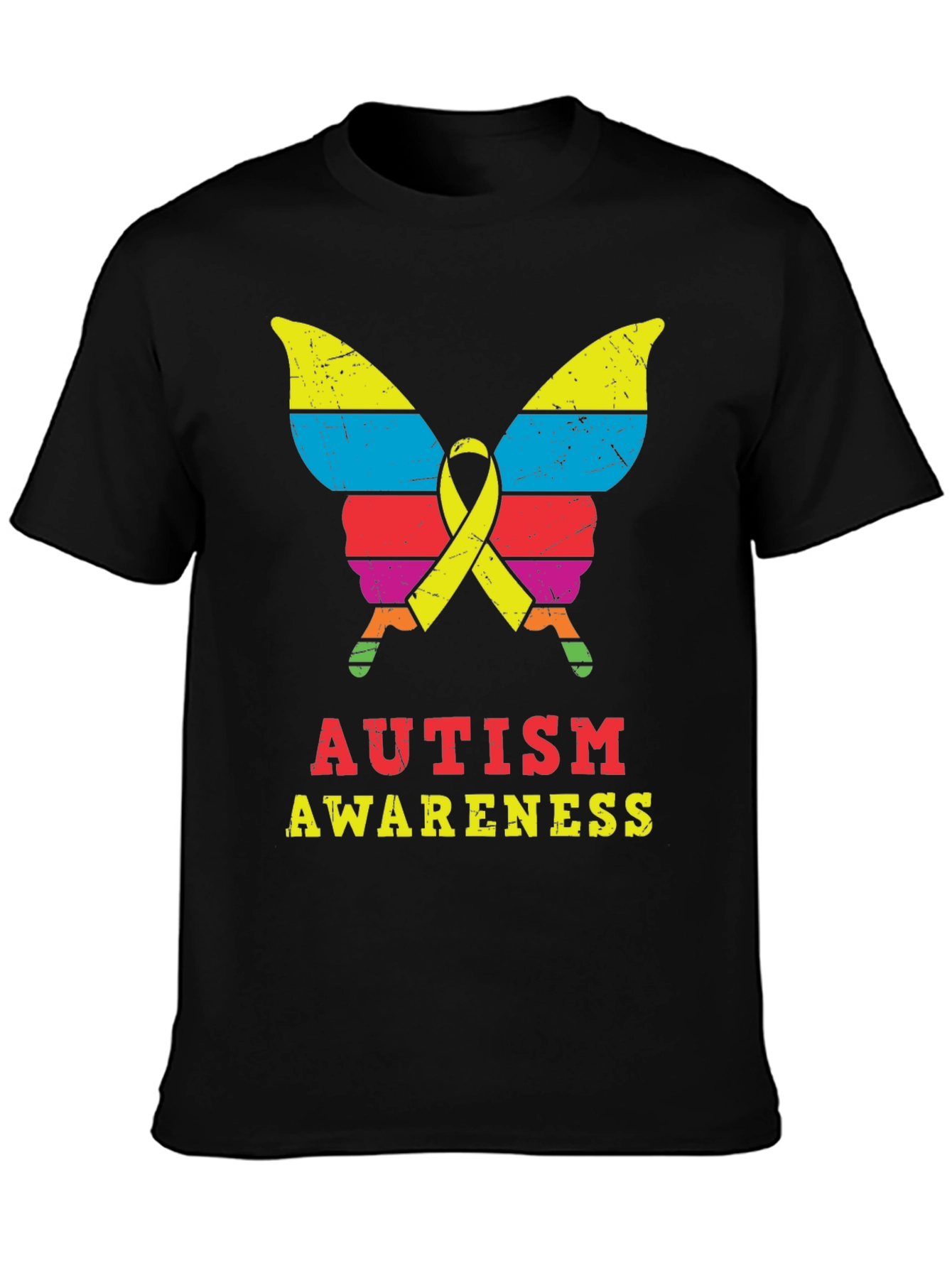 Autism Awareness Butterfly Graphic Tee
