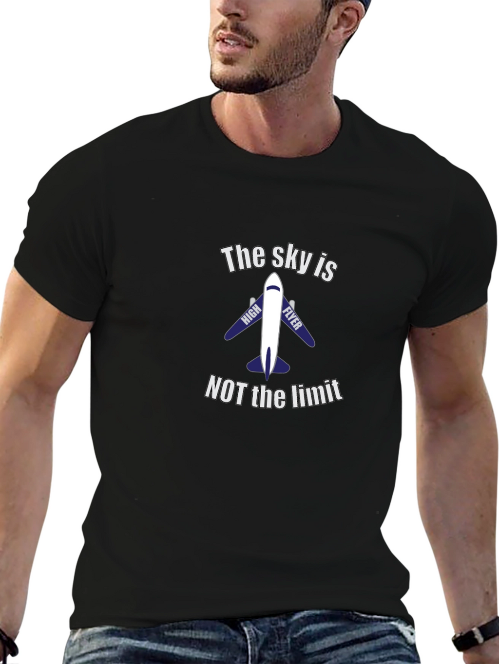 The Sky Is Not The Limit Airplane T-Shirt