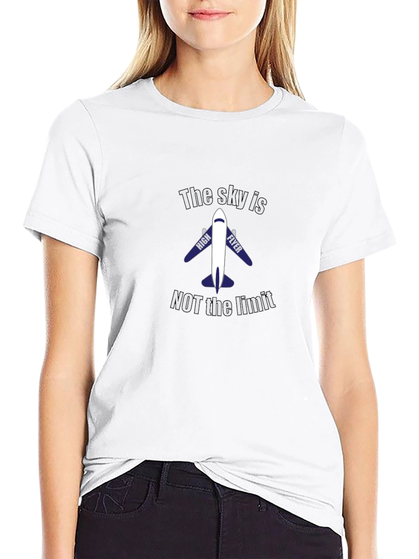 The Sky Is Not The Limit Airplane T-Shirt