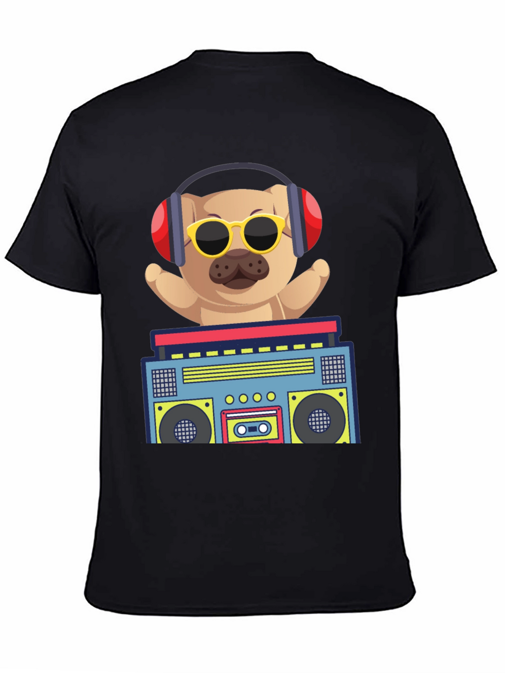 Cool Dog Boombox T-Shirt