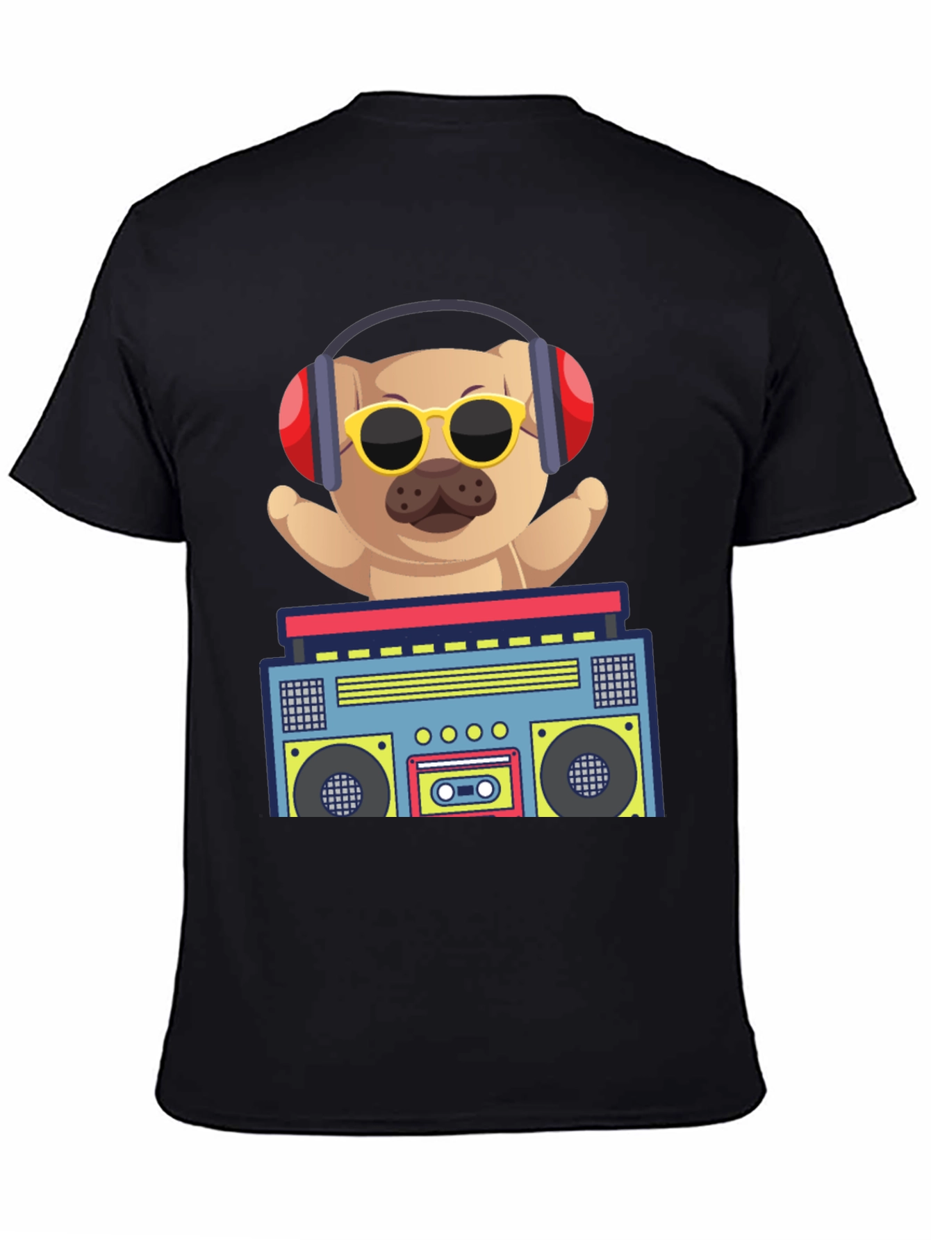 Cool Dog Boombox T-Shirt