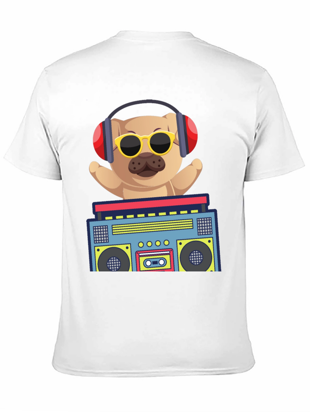 Cool Dog Boombox T-Shirt