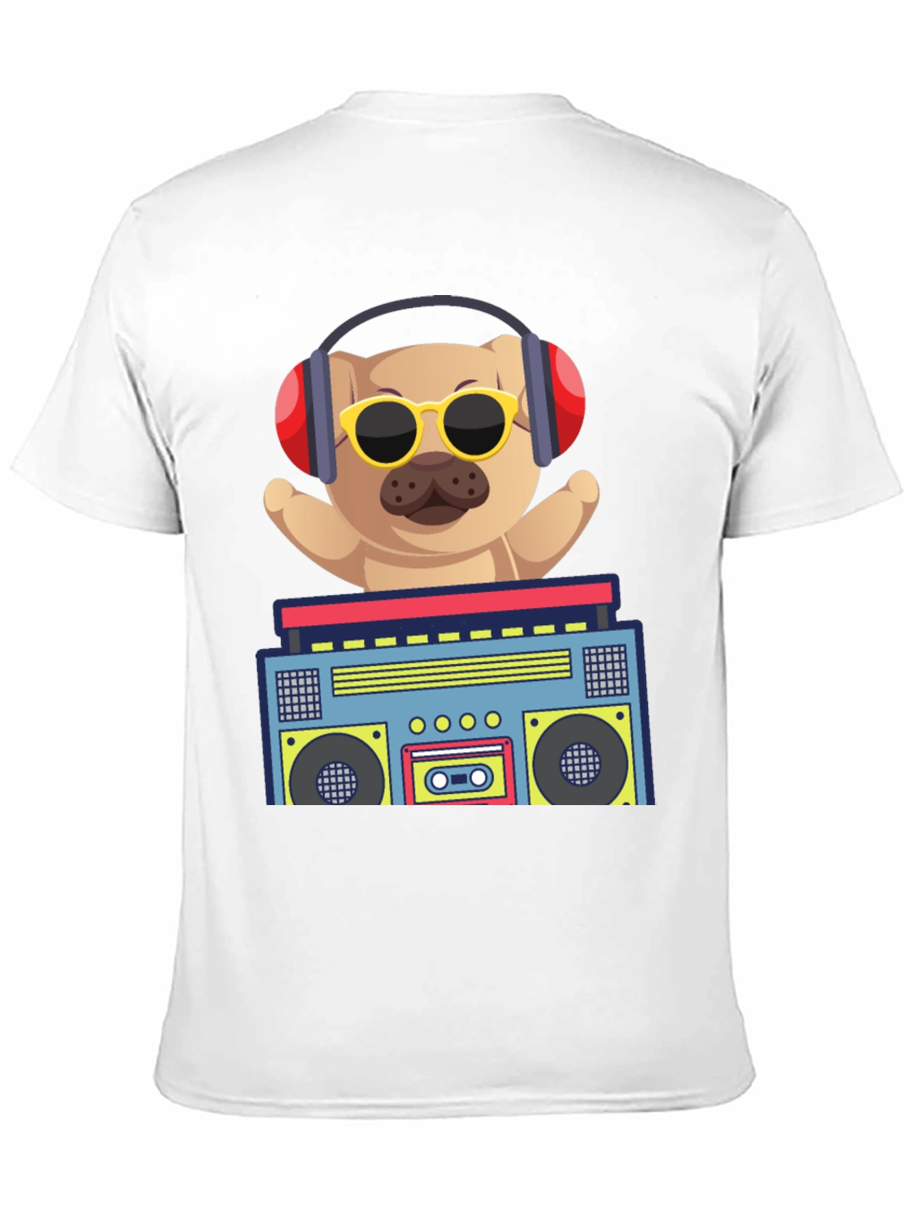 Cool Dog Boombox T-Shirt