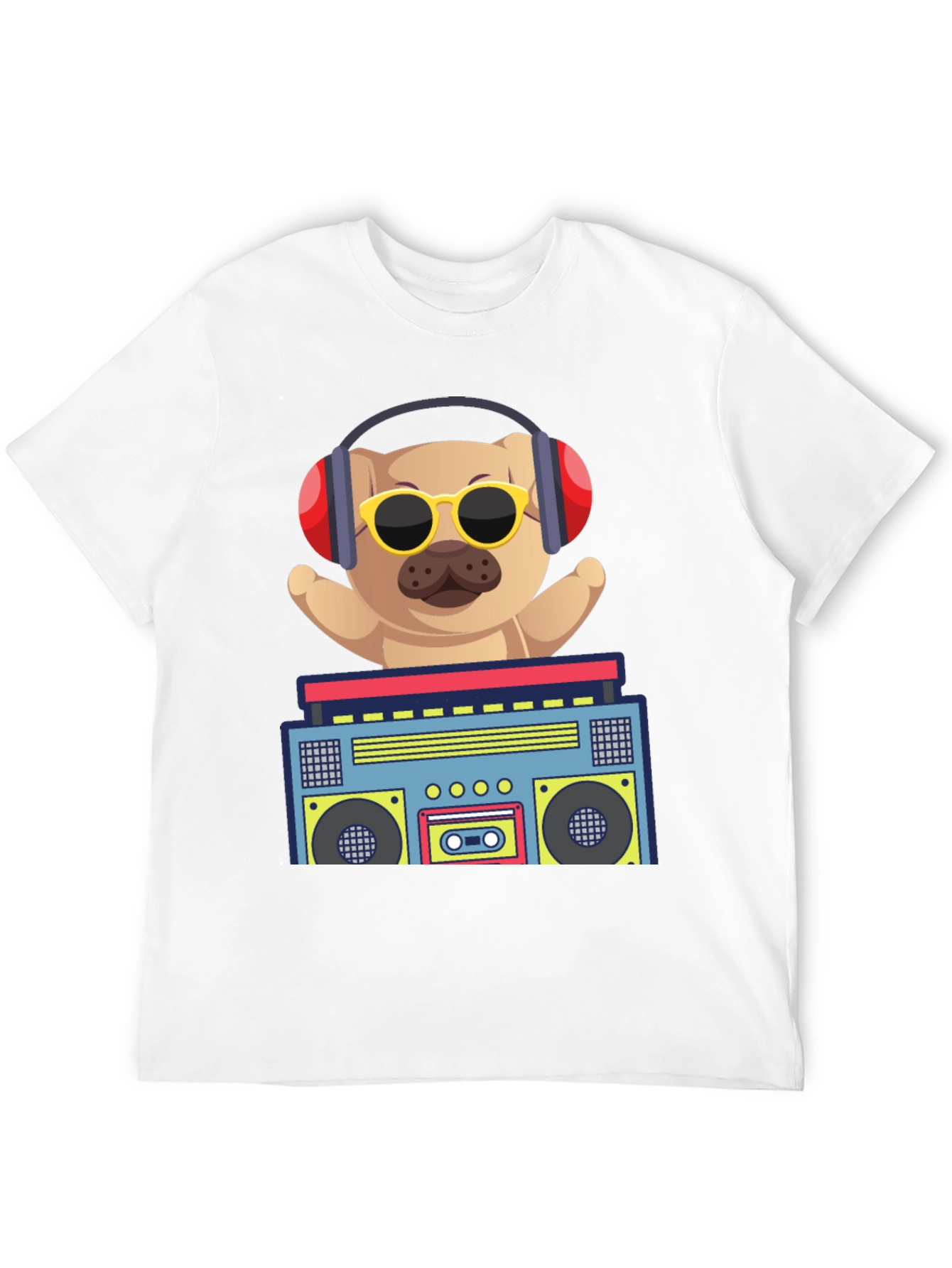 Cool Dog Boombox T-Shirt