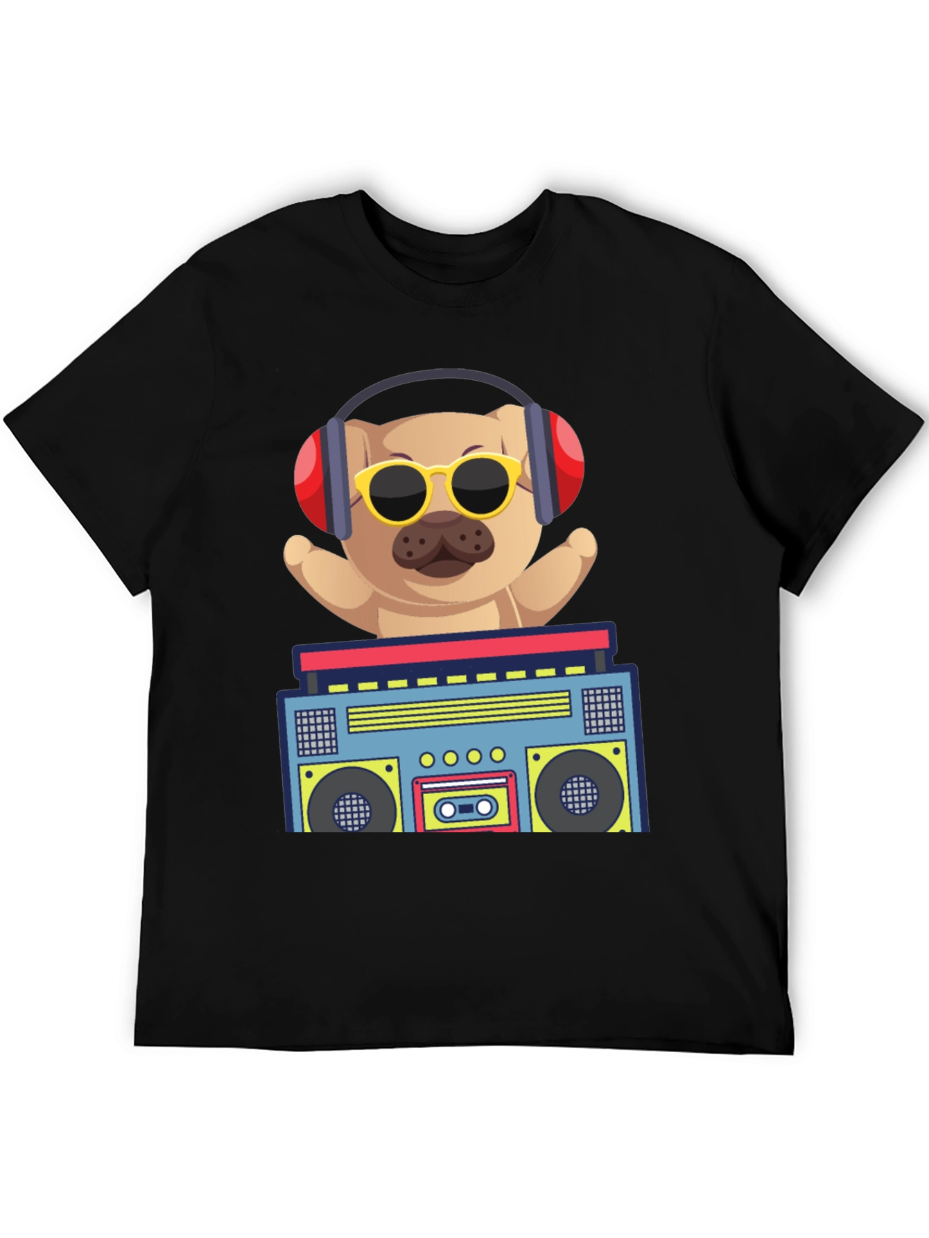 Cool Dog Boombox T-Shirt