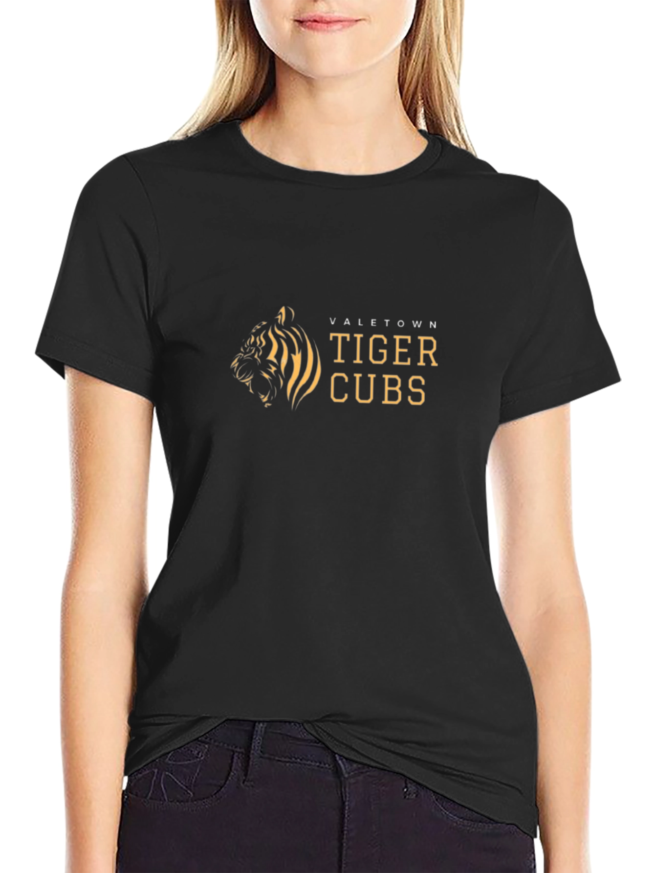 Valetown Tiger Cubs Black T-Shirt