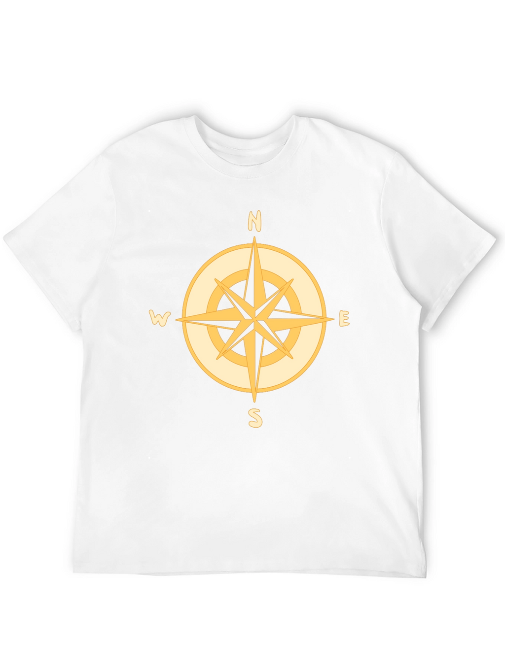 Compass Graphic Tee - Mens Black T-Shirt