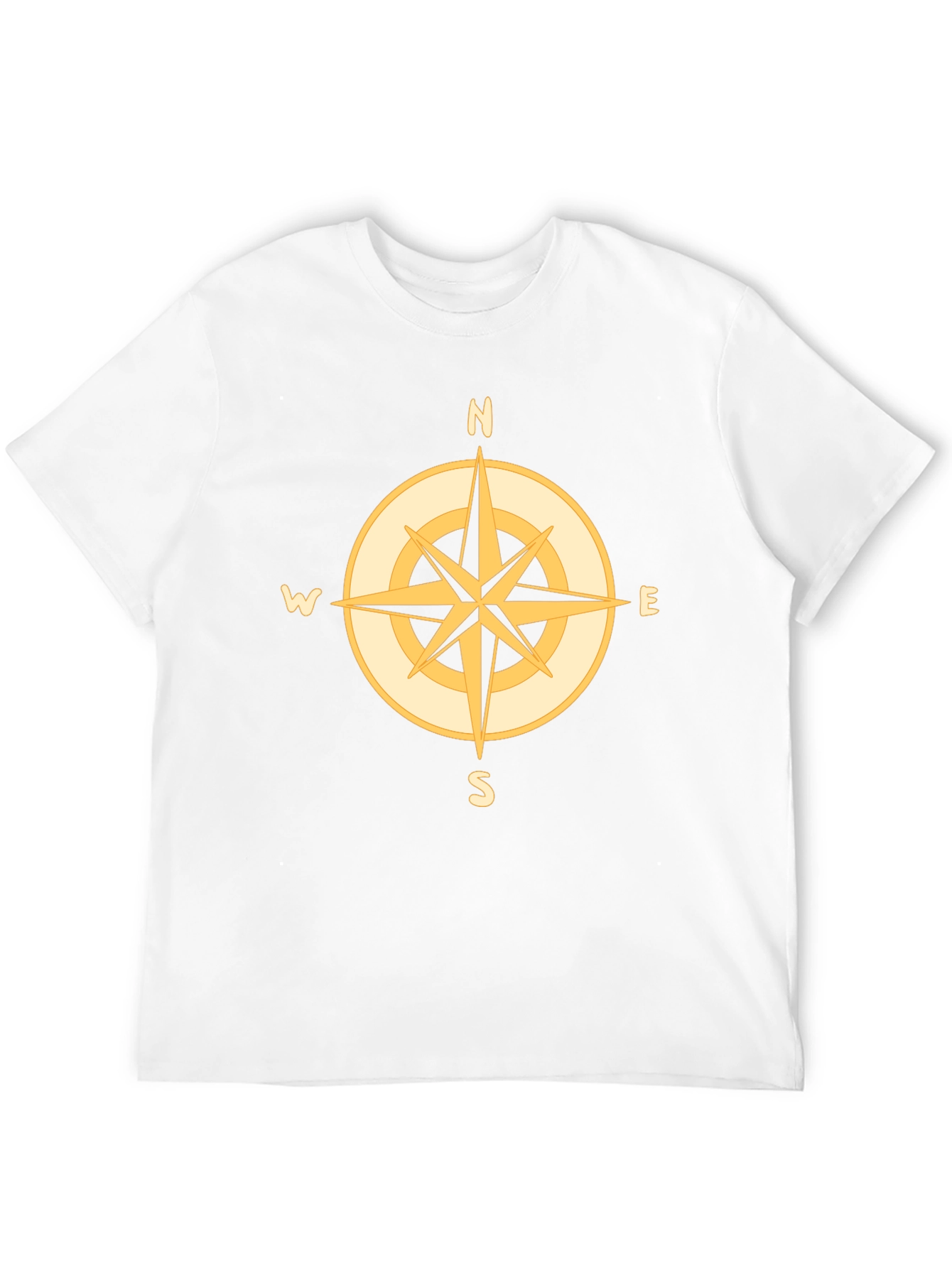 Compass Graphic Tee - Mens Black T-Shirt
