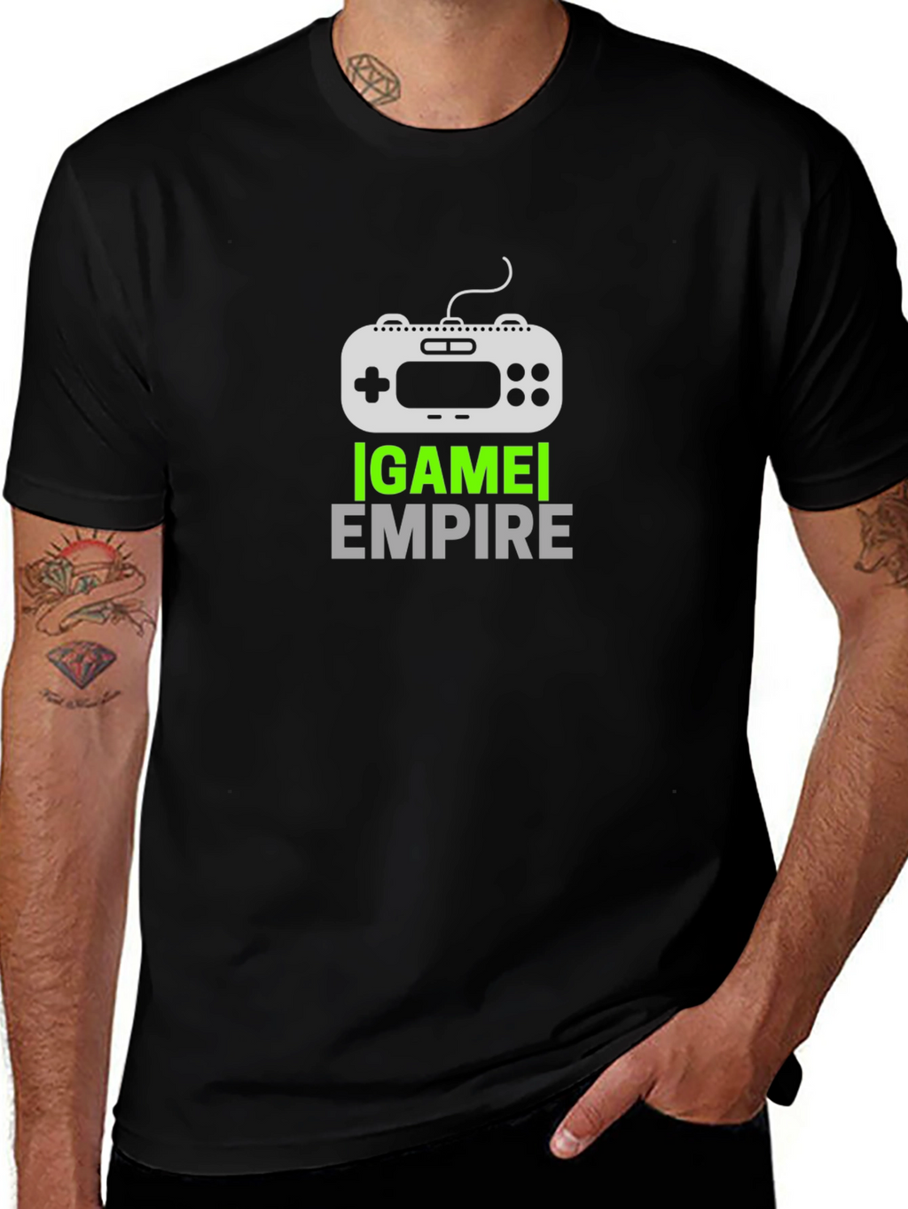 Gaming Empire Black T-Shirt