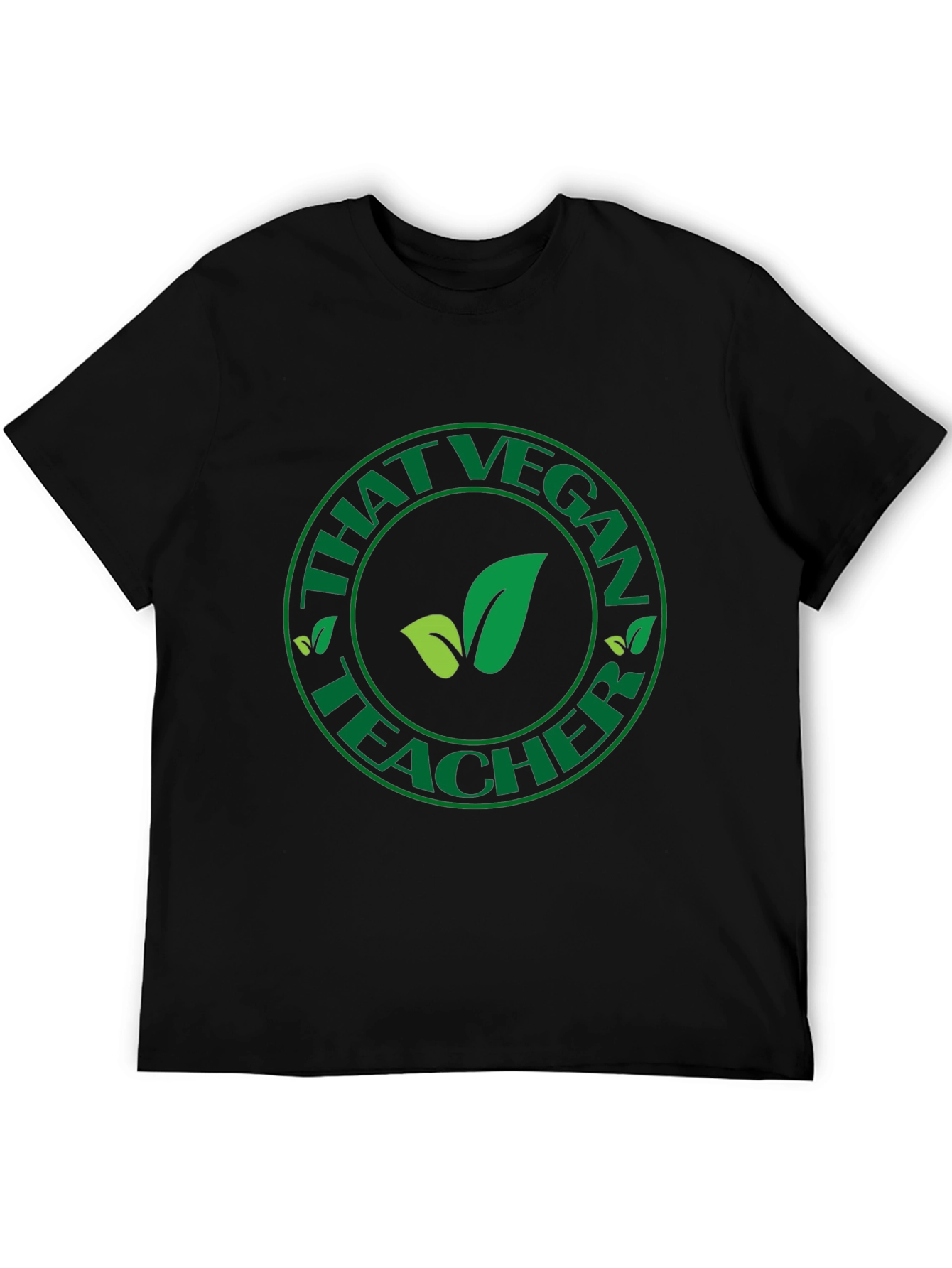 That Vegan Teacher Graphic Tee - Black