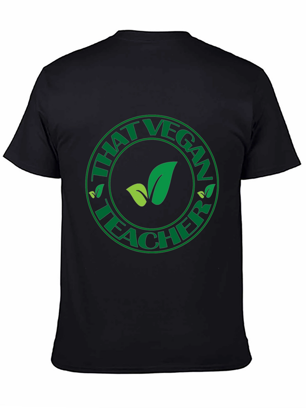That Vegan Teacher Graphic Tee - Black