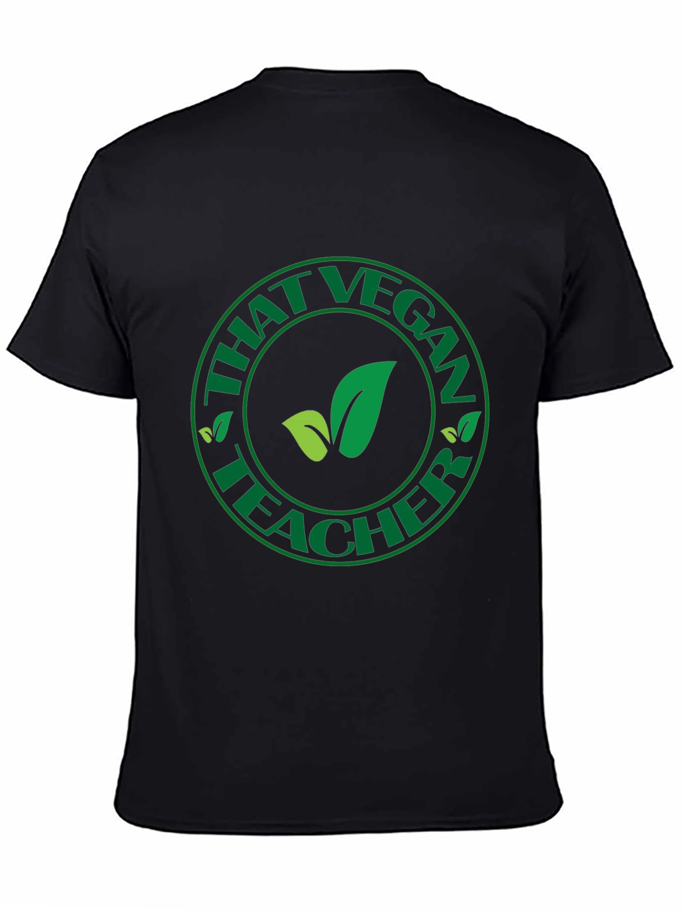 That Vegan Teacher Graphic Tee - Black