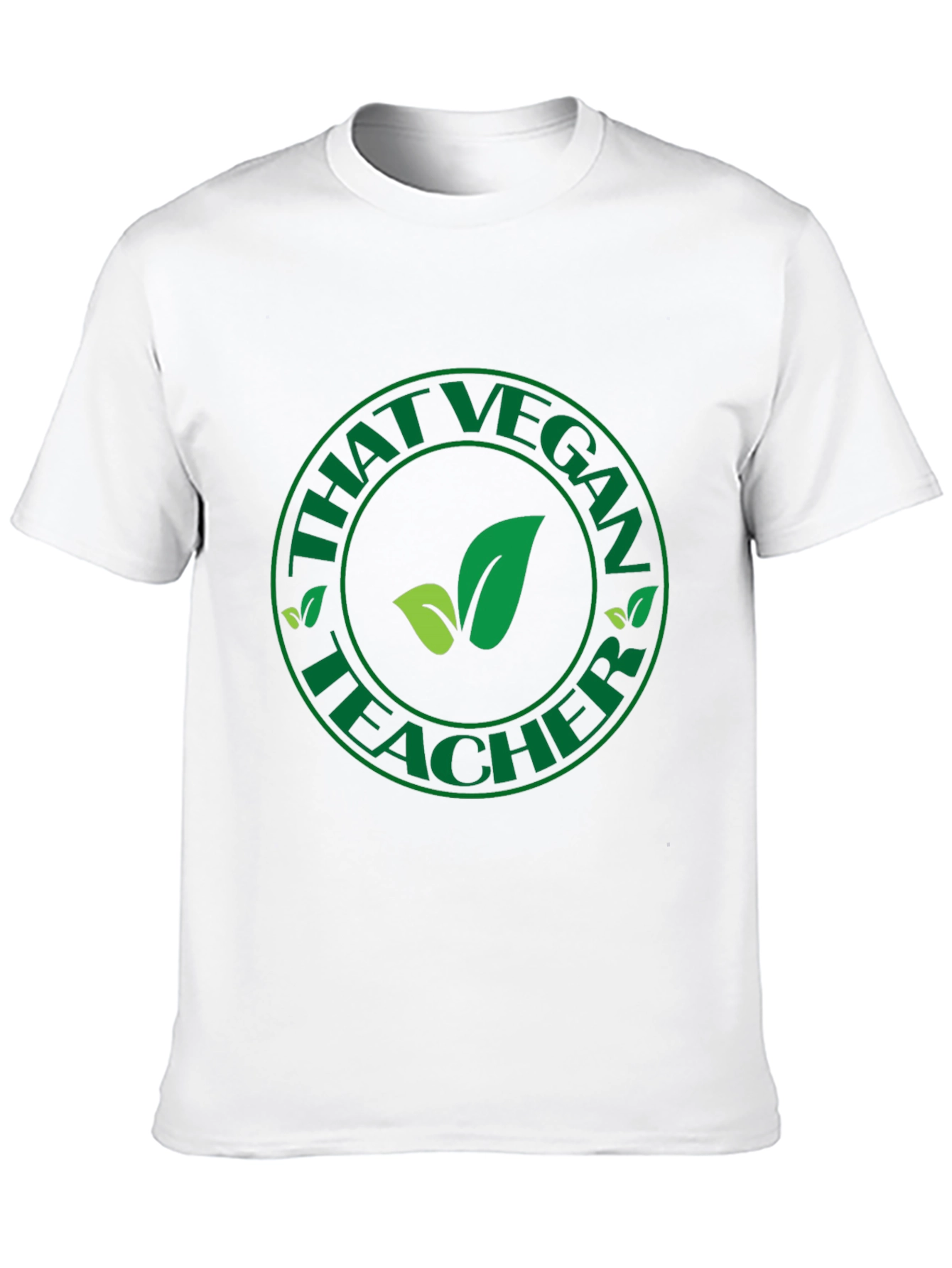 That Vegan Teacher Graphic Tee - Black