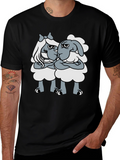 Shaun The Sheep T-Shirt - Grumpy Ladies Graphic Tee