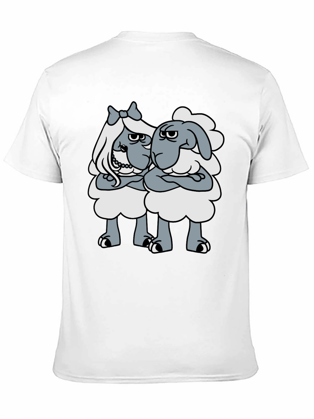 Shaun The Sheep T-Shirt - Grumpy Ladies Graphic Tee