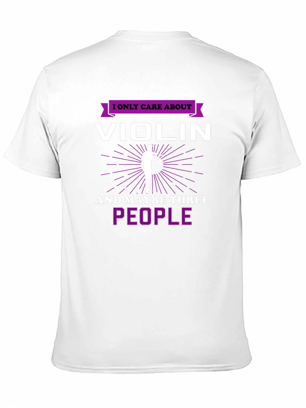 I Only Care About Violin T-Shirt