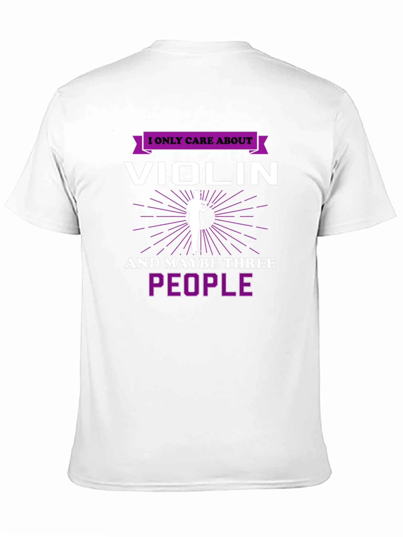 I Only Care About Violin T-Shirt