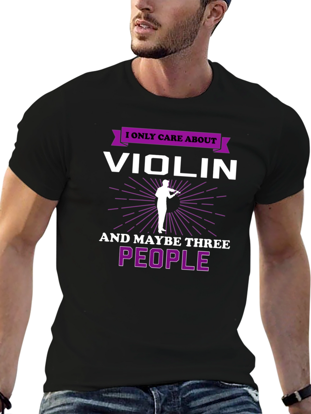 I Only Care About Violin T-Shirt